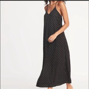 Old Navy Polkadot Maxi Dress